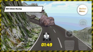 Nieve Racer Hill Climb Racing screenshot 1