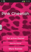 Pink Cheetah GO Keyboard screenshot 0