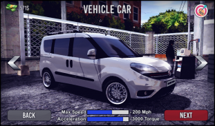 Doblo Drift Simulator screenshot 1