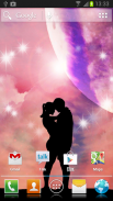 Romantic Love Live Wallpaper screenshot 3