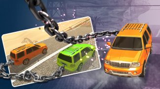 Chained Cars Against Ramp 3D screenshot 6