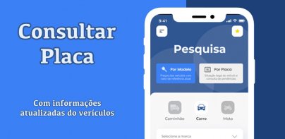 Consultar Placa: Pesquisa Moto