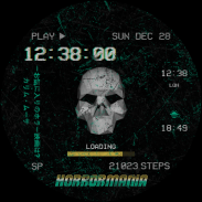 Animated Skull Watch Face screenshot 14