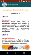 UOM MBA and MCOM Syllabus screenshot 6