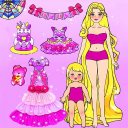Paper Dolls Diary DIY Dress Up Icon
