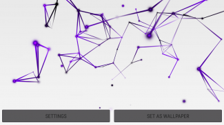 3D Particle Plexus Live Wallpaper screenshot 4