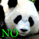 Panda Do Not Smoke Icon