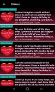 Birthday Wishes for Wife, Quotes & greeting Cards screenshot 0