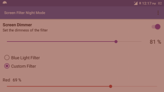 Screen Filter (Night Mode) screenshot 4