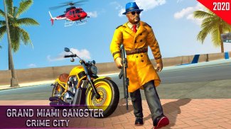 Grand Miami Gangster Crime City Simulator screenshot 6