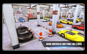 Sports Car 3D bãi đậu xe screenshot 2