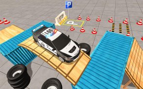 Modern Police Car Parking- Car Driving Games screenshot 1