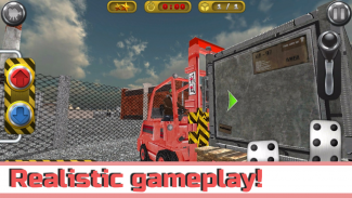 Forklift Loader Simulator 3D screenshot 1