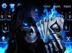 Horrible 3D Poker Skull screenshot 2