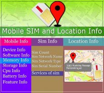 Mobile, SIM and Location Info screenshot 8