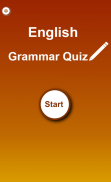 English Grammar Quiz : Test screenshot 0