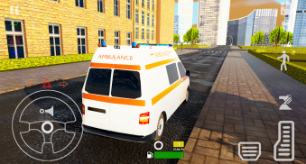 Jogos de Ambulância Carros 3D screenshot 0