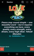 Peace Quotes in English - Inner Thoughts & Status screenshot 0