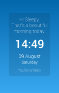 Sleepytie - smart alarm clock screenshot 1