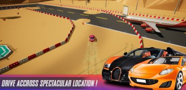 DRIFT MAYHEM – Top Down Car Rally Race Online screenshot 1