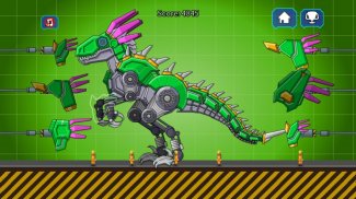 Velociraptor Rex Dino Robot screenshot 0
