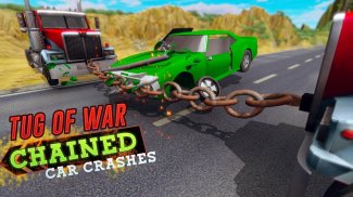 Chained Car Crash Beam Drive: Accident Simulator screenshot 9