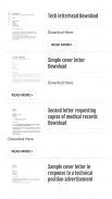 Letters Office Templates screenshot 3