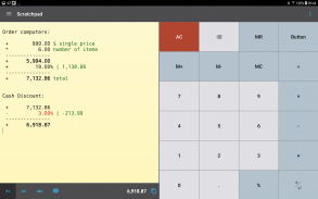 CalcTape kalkulator screenshot 14