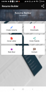 Resume builder Free CV maker templates formats app screenshot 4