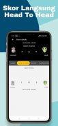 Aplikasi Sepak Bola Langsung: Statistik Langsung screenshot 0