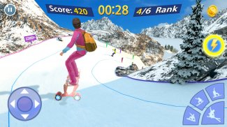Snow Mountain Skater screenshot 0