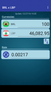 Brazil Real x Lebanese Pound screenshot 2