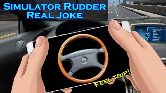 Simulator Rudder Real Joke screenshot 2