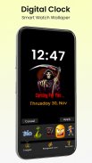 Analog Clock Wallpaper App screenshot 2