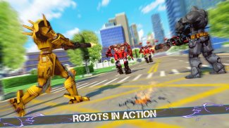 Grand  Robot  Car  Crime  Battle  Simulator screenshot 1