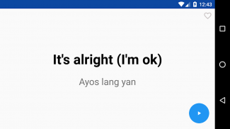 Learn Tagalog Phrasebook Pro screenshot 3