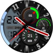 FS W191  DIGITAL WATCHFACE screenshot 4