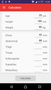 Body Fat Calculator screenshot 2