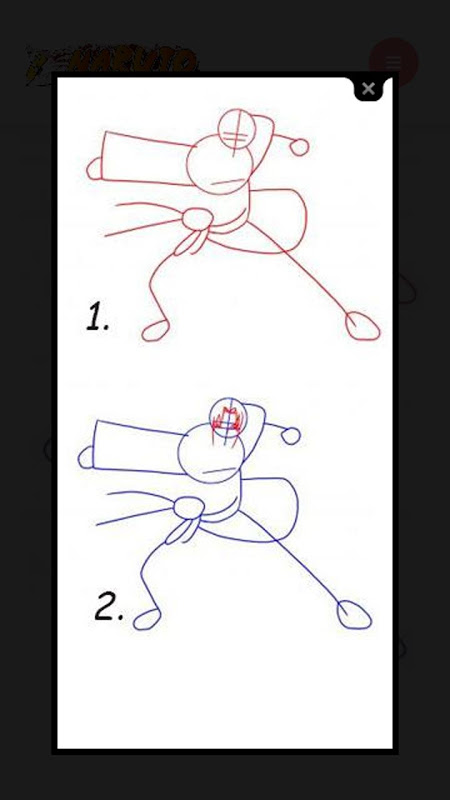 Como desenhar o Deidara de Naruto  Tutorial de desenho passo a passo