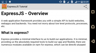 Learn ExpressJS screenshot 2