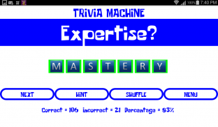 Trivia Machine screenshot 1