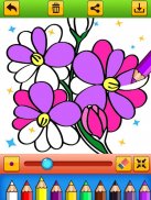 Flowers Coloring Book - Images Painting for kids screenshot 1