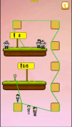 Rope Puzzle Free: Fly Rescue screenshot 6