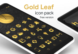 Gold Leaf - Icon Pack screenshot 0