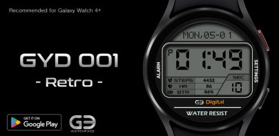 GYD001: Retro watchface