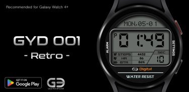 GYD001: Retro watchface screenshot 5