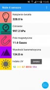 Note 4 sensors screenshot 0