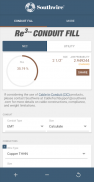 Southwire® Conduit Fill Calc screenshot 1