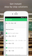 Cymath - Math Problem Solver screenshot 0