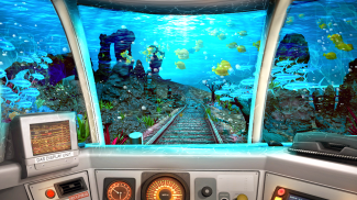 Bullet Train Simulator Underwater Game screenshot 0